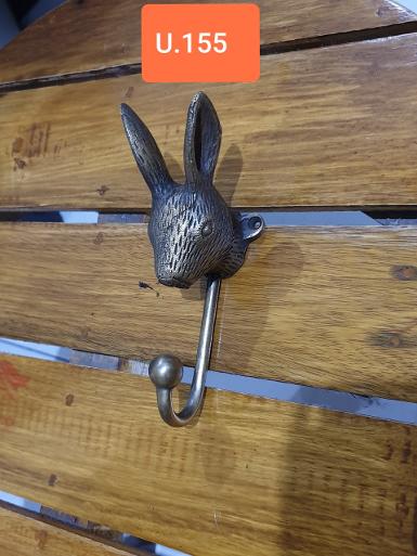 Rabbit hook Item code U155 size ear to ear 45 mm.long 145 mm.base 51mm.