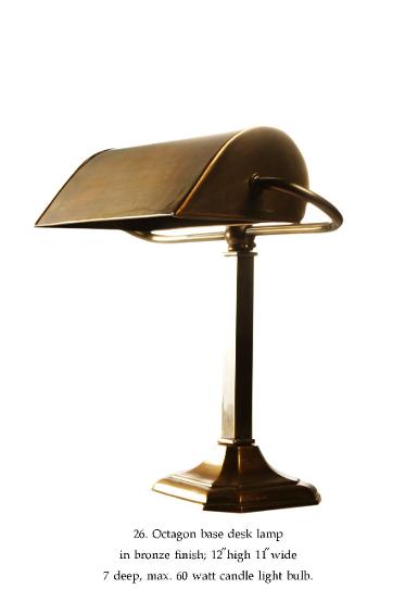 Brass Table Lamp Item Code ELS026 ITEM COMING SOON.