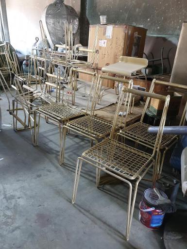 Brass chair.well come to our factory.