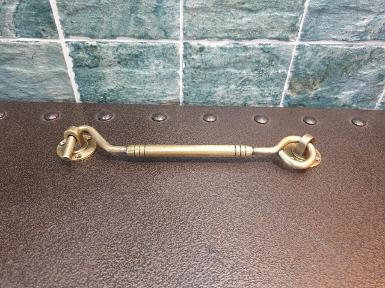 Brass door lock Item Code ABMR8P size long 8'' full brass 9 mm.