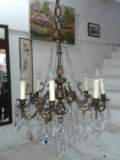 Chandelier Lamp,Antique Lamp from Italy