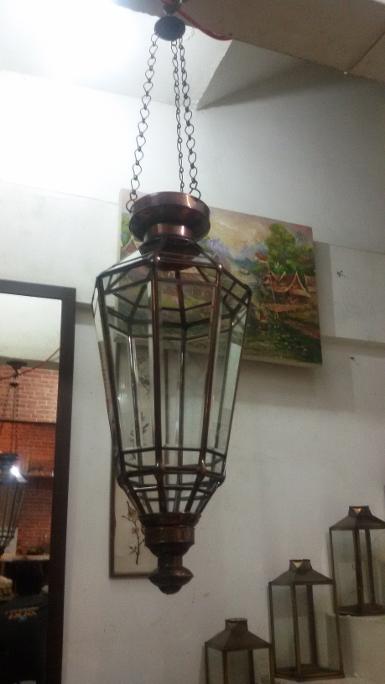 Maroco Lamp style Item code MRL200A size L:520 mm.W:200 mm.long include chain 860 mm.