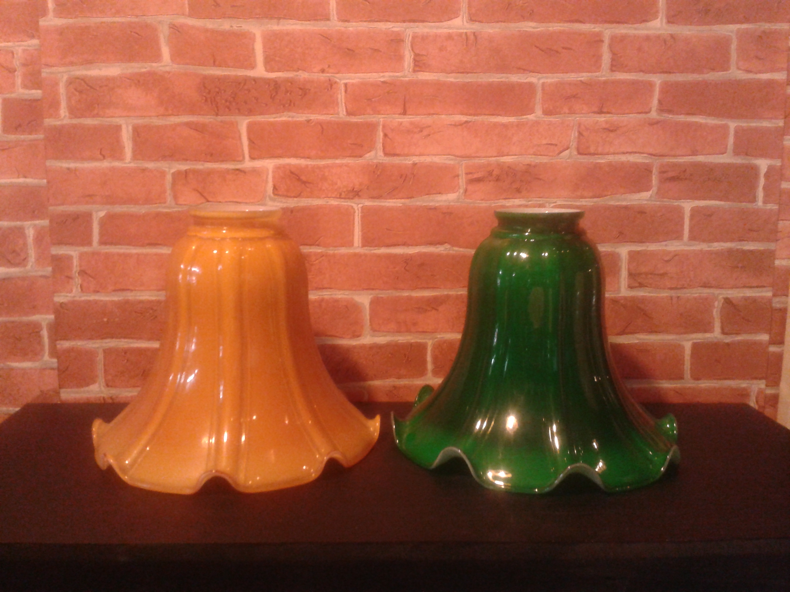Lamp Shade Item code LS.37B size high 150 mm. wide 183 mm. hole L 60 mm.