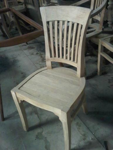 Teak wood chair 02G