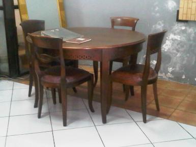 Dining set 01A  4 seat teak wood