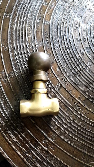 Valve brass round ball Item Code BALL V01 size D: 38 mm.