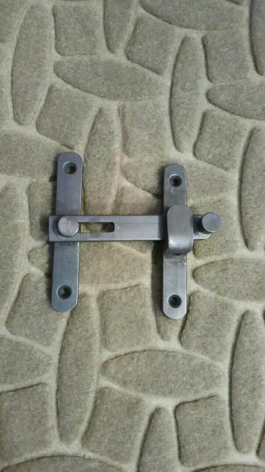 Brass Door Lock Item Code W.031F size flat bar 12 x 80 mm. Thick 3 mm. wide 70 mm.