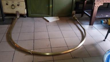 Brass curtain Item Code BCT11 size 110 x 110 cm pipe 25 mm.