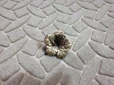 Flower pull brass Item Code N.100N  size wide 45 mm.high 21 mm.