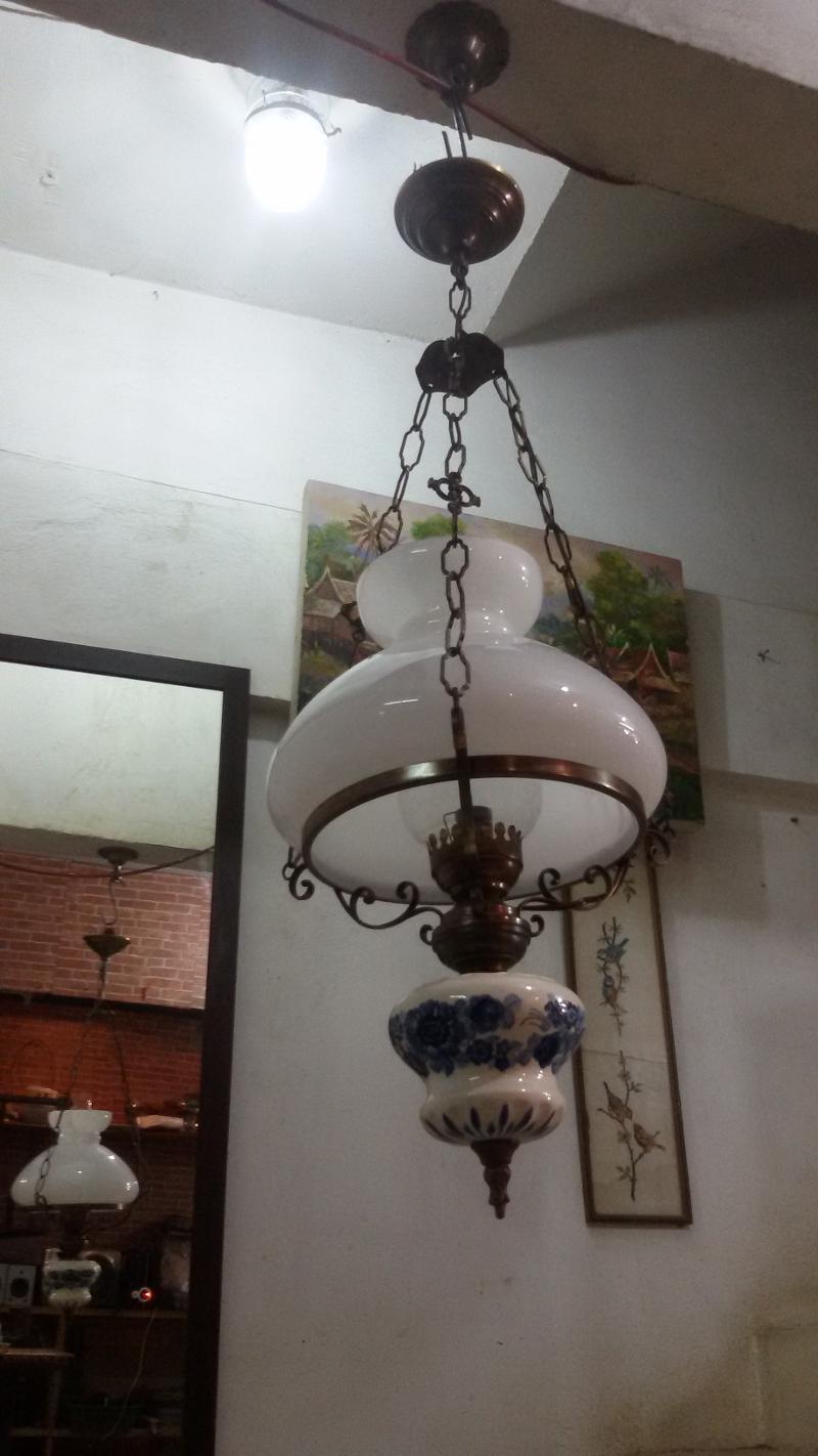 Ducth Hanging Lamp SOLD OUT Code DHL001 size 11''  long include chain 100 cm.