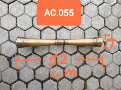 Brass door handle Item Code AC055 size long 520 mm. head 70 mm.