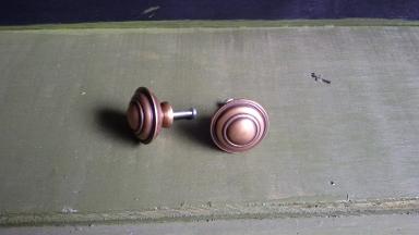 Brass Handle Code N.128 size wide 38 mm. high 28 mm.
