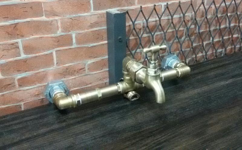Faucet Brass Code FCP01 size deep 20 cm wide 30 cm.