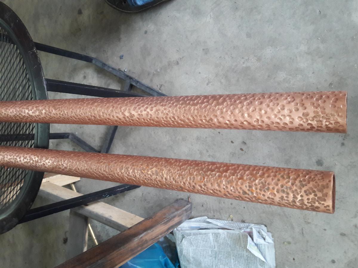 Copper door handle hummer design price per set item Code CPD18 size long 150 cm.pipe 1.5