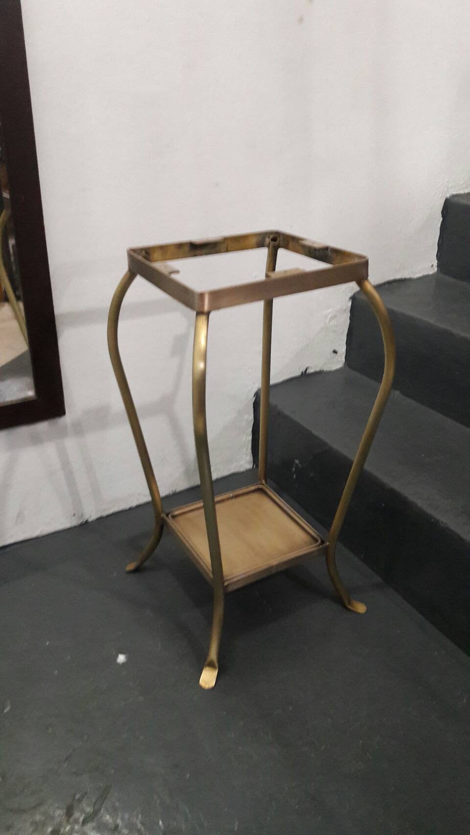 Brass stand for show item