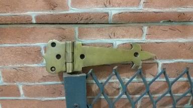 Brass hinge Item Code V047M size long 150 mm. wide 40 mm.