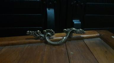 Brass pull Item Code L.013 size long 150 mm. wide 23 mm.