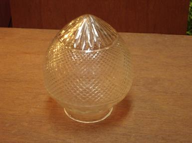 Lamp shade cut glass Item Code B2L-D55 size high 165 mm.Diameter 135 mm(5.5''.)hole 79 mm.