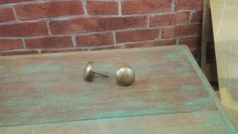 Brass nail 25 mm. Item code AA.007 size wide 25 mm. we make to order and make to design