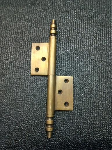 Brass hinge Item Code V.036 size long 171 mm. total wide 65 mm.