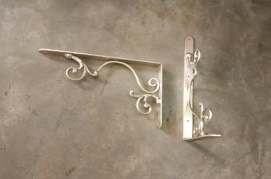 Brass accessories of wall Item Code U30MR size high 170 mm. deep 300 mm.flat bar 25 mm.