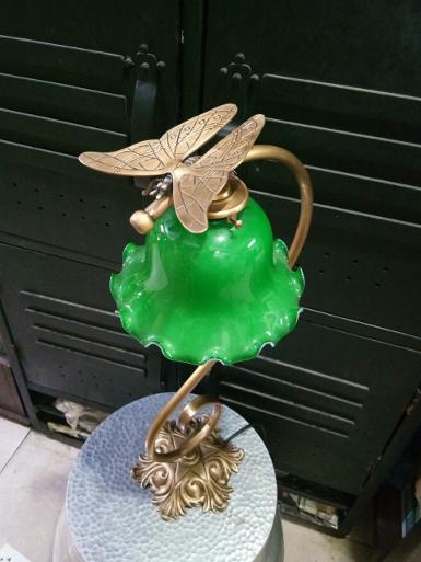 Table Lamp with butterfly Item Code TBL.18AN size base 180 mm. high 560 mm.