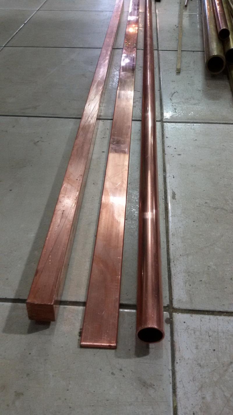 Copper / ทองแดงแป๊ปกลม/ทองแดงเหลี่ยมตัน/ทองแดงกลมตัน