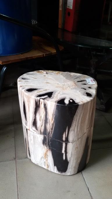 Pretrified wood Item Code PTW01 size 37.5 x 34 x h 40 cm.
