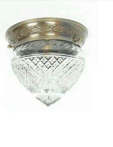 Large flush ornate ceiling fitting Item Code ELS.016A size high 9'' (23 cm.wide 10'' (25.5 cm)