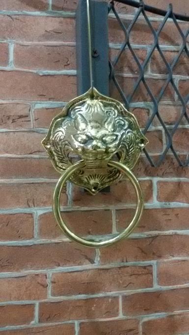 Lion Chinese Code P.136F size 4.5'' long include ring 160 mm.