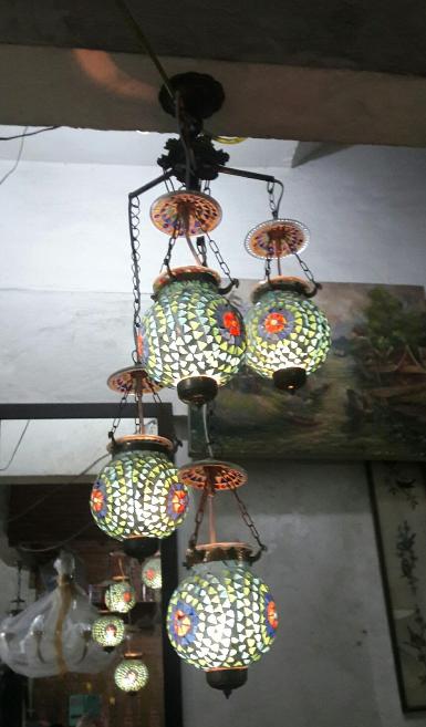 Morocco Lamp brass Item Code MRC18Z size lamp dimension 5''