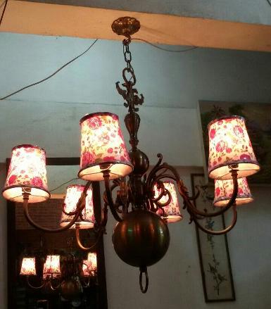 Antique Lamp,Hanging Lamp code HL001Z size wide 85 cm long include chain 99 cm..